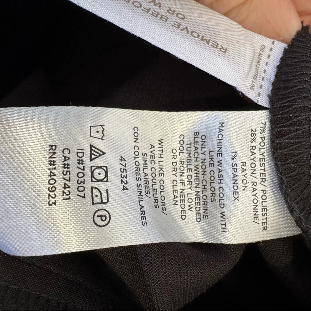 Loft NWT Black Julie Trousers